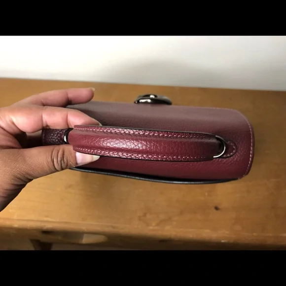 S⭕️LD‼️ Coach Tabby Top Handle 20 in Colorblock Leather - Picture 4 of 12